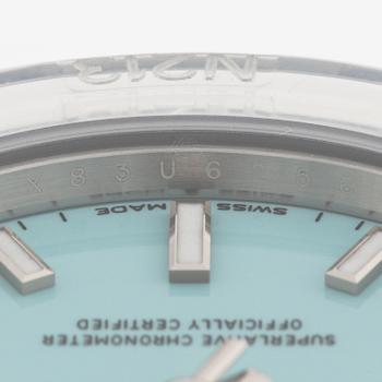 Rolex, Oyster Perpetual 31, "Tiffany Dial", wristwatch, 31 mm.