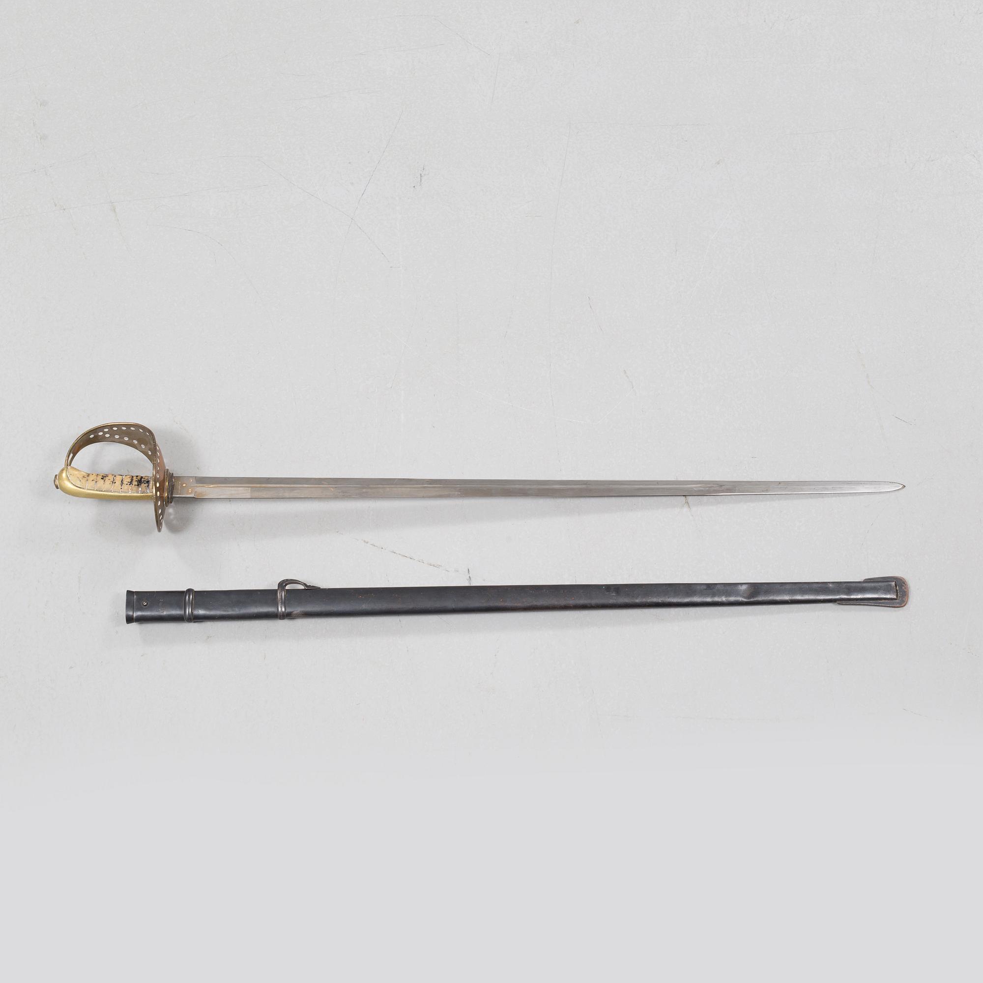 A sword for the swedish cavalry, m/1893.