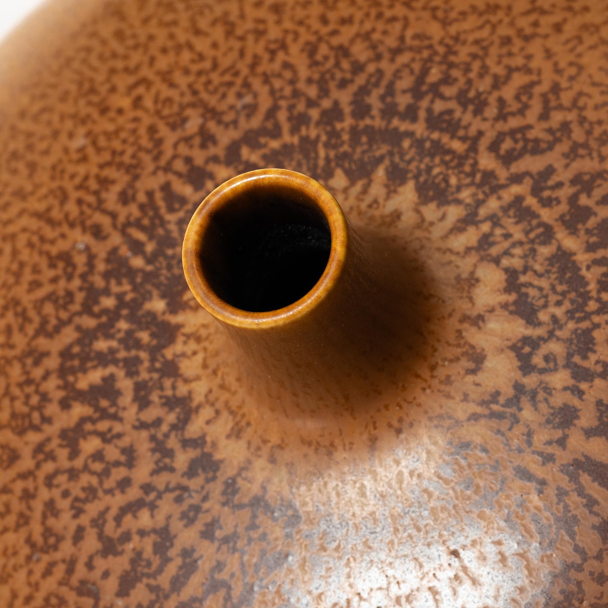 Berndt Friberg, a stoneware vase, Gustavsbergs studio 1959.