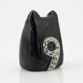 Lisa Larson, a stoneware figurine of a cat, Gustavsberg.