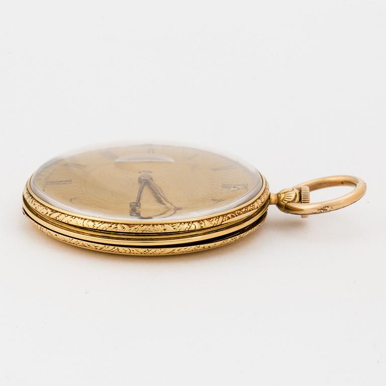 L EPINE, Paris, pocket watch, 49 mm,