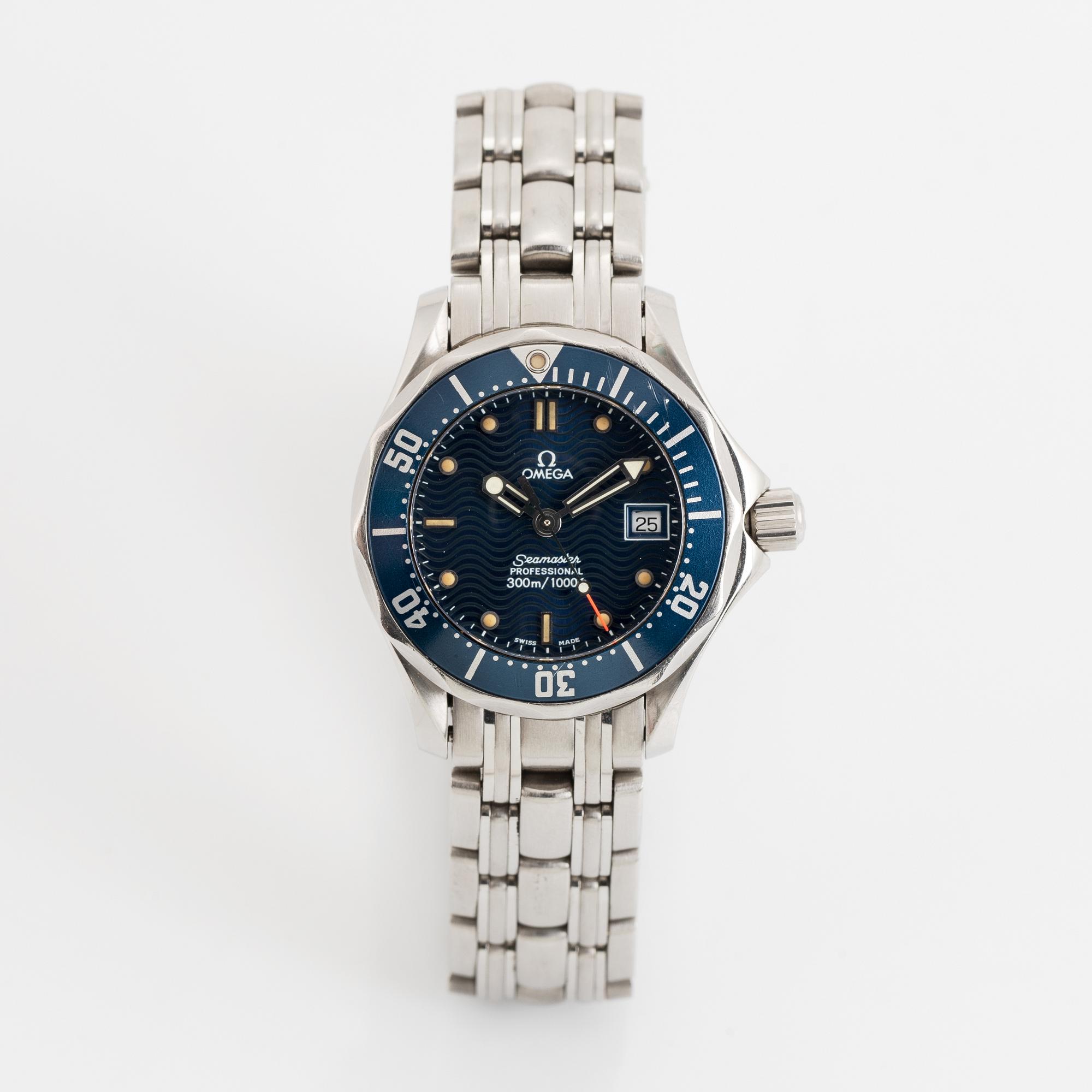 Omega, Seamaster Professional, armbandsur, 28 mm.
