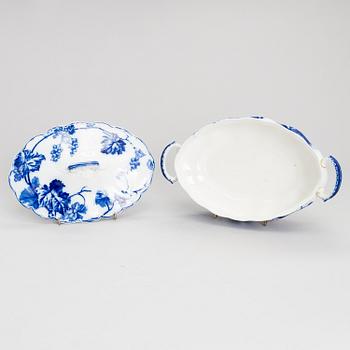 A 62-piece Johnson Brothers dinnerware set.