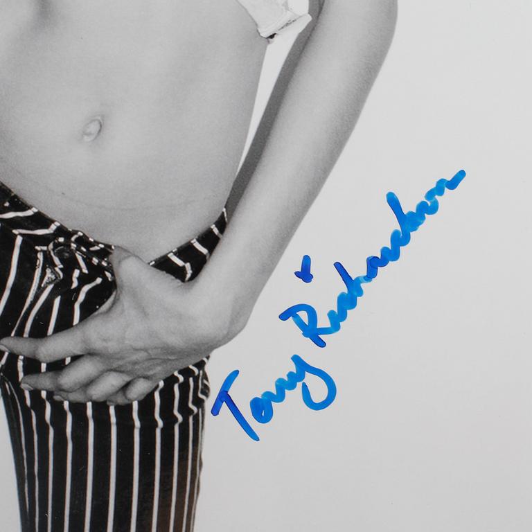 AUTOGRAFBILD, signerad Terry Richardson, 2000-tal.