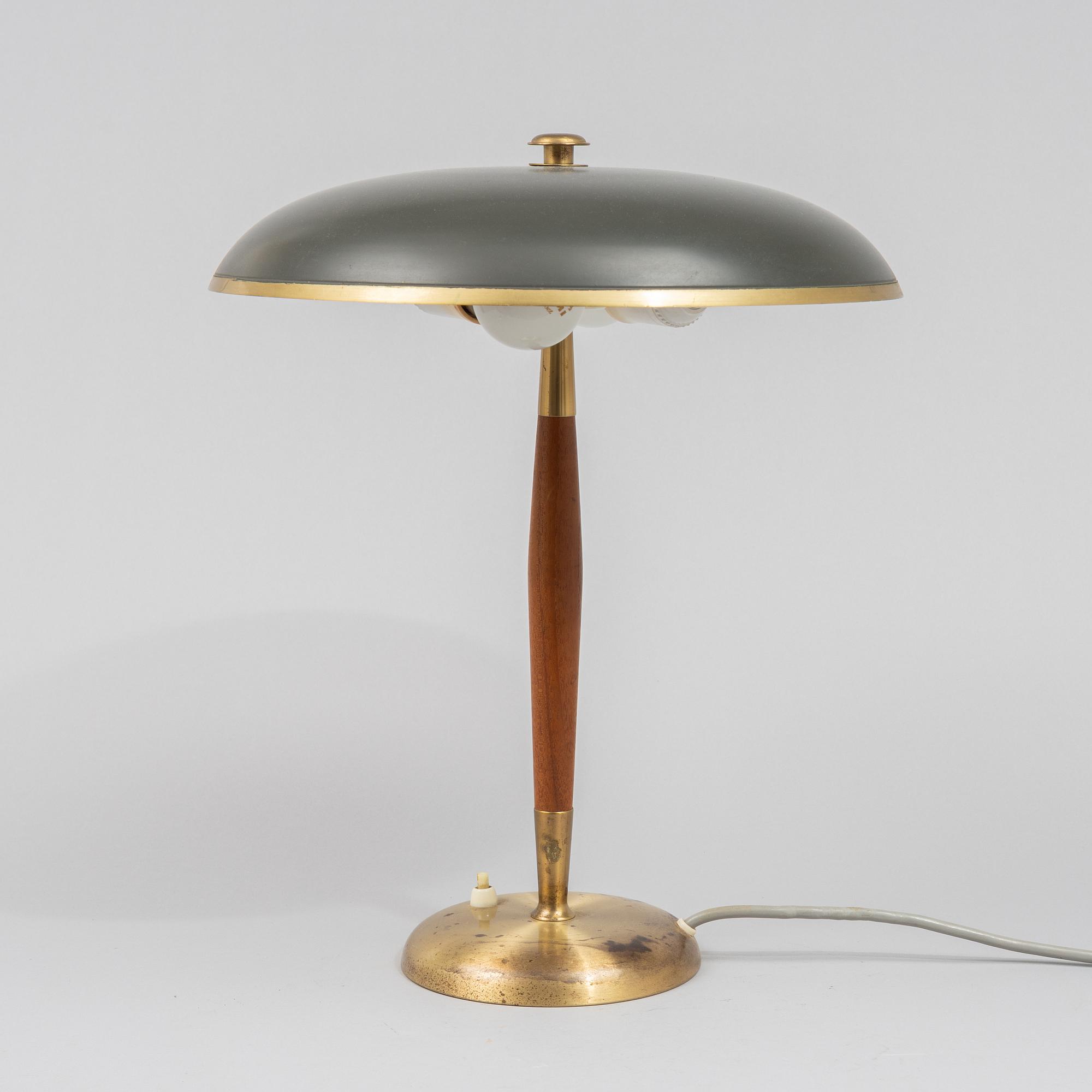 Skrivbordslampa, model B 8453, Boréns, omkring 1930.