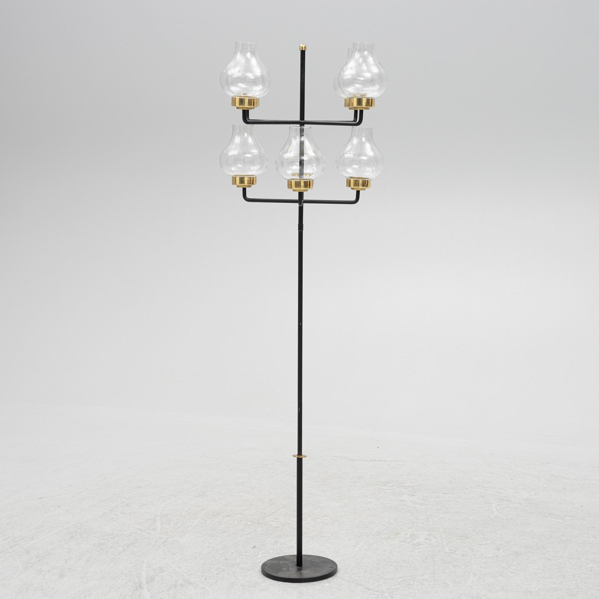 A floor candelabrum, Ateljé Lyktan, Åhus.