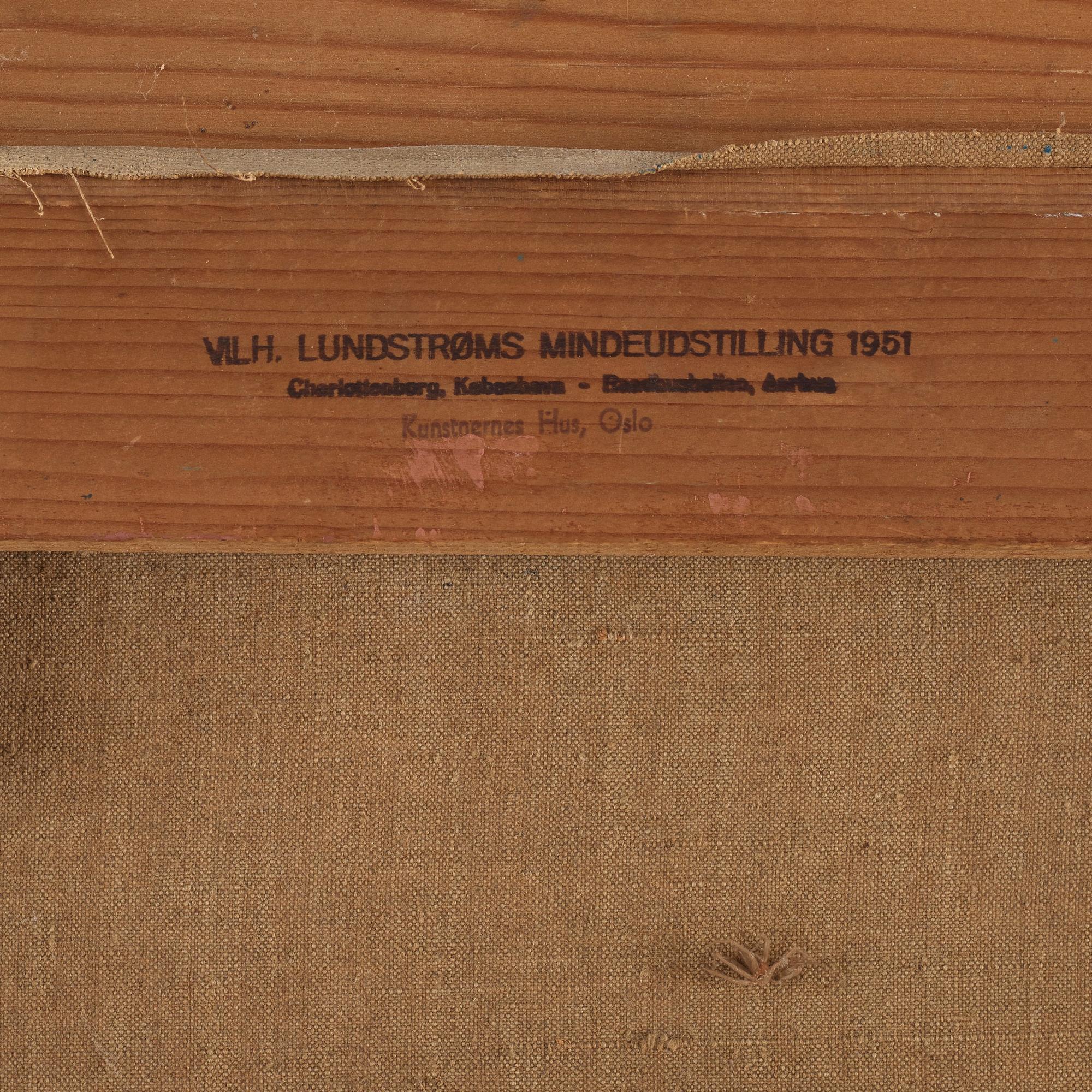 Vilhelm Lundström, Stående modell.