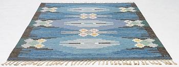 Ingegerd Silow, matta, rölakan, "Örbyhus", signerad IS, komponerad 1970, ca. 225 x 165 cm.