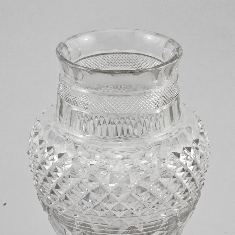 VAS, glas, Baccarat, 1900-tal.