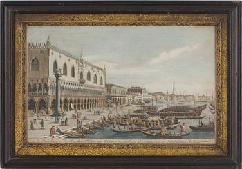 Antonio Canal (Canaletto) · ANTONIO CANAL, Efter. Kopparstick.