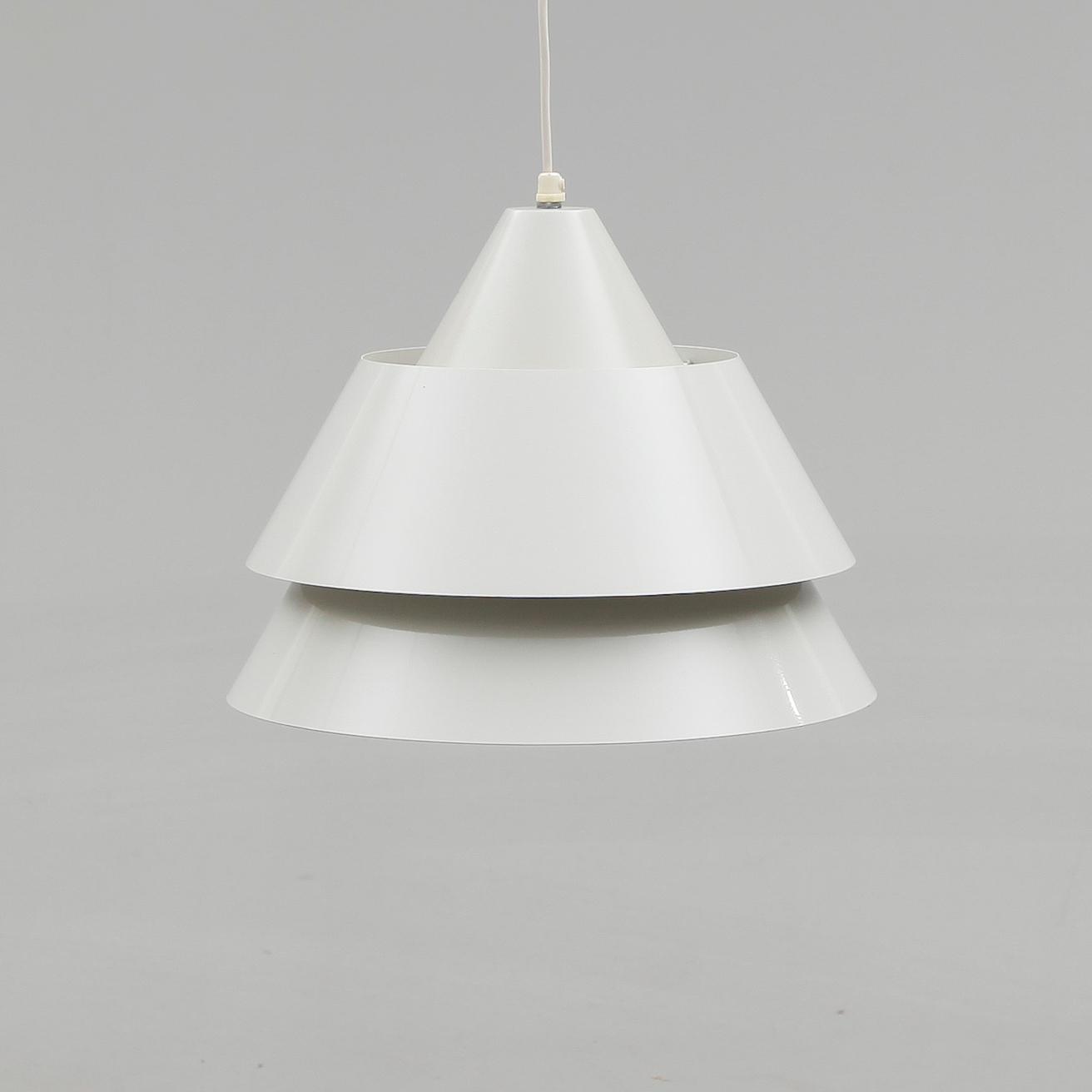 TAKLAMPA, Fog & Morup, Danmark, 1900-talets andra hälft. Höjd ca 30 cm.