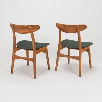 Hans J. Wegner, stolar, ett par, "CH-30", Carl Hansen & Søn, Danmark, 1950-60-tal.