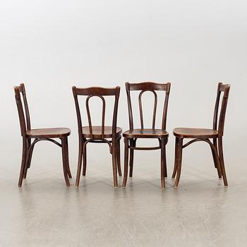 THONET, stolar 8 st, 1900-talets första hälft.