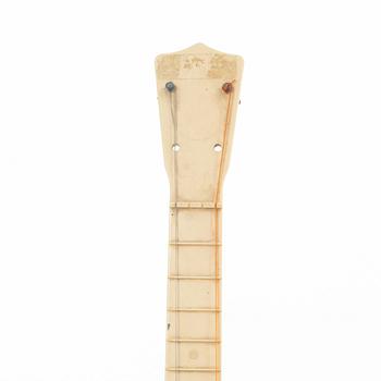 The Beatles, "New Sound Guitar", toy guitars, 2 pcs, Selcol Products Limited, England. 1960s.