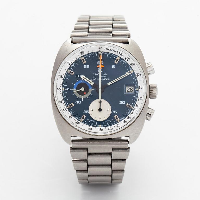 Omega, Seamaster, kronograf, armbandsur, 38,5 mm.