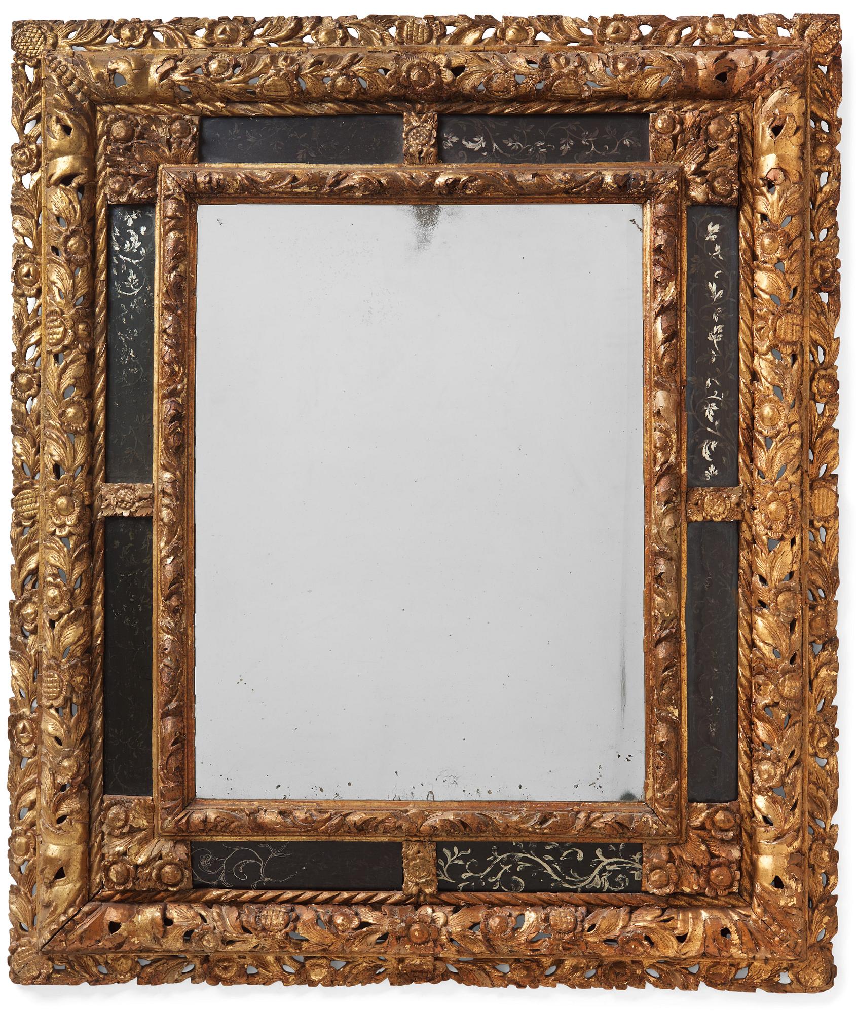 A Baroque circa 1700 mirror.