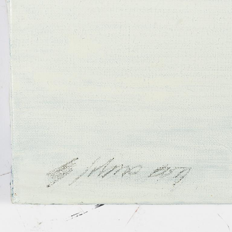 Gunnar Johnsson, akryl på duk, signerad.