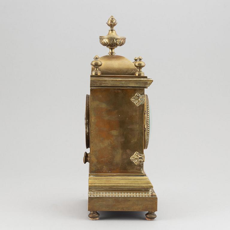A French table clock signed Victor Paillard, second half of the 19th century.