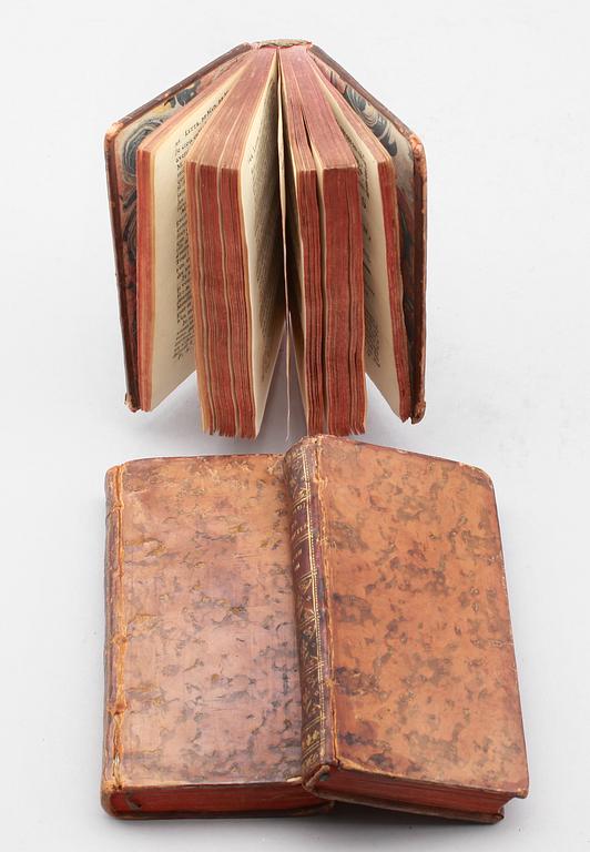 BÖCKER, 11 st, "Memoires de Madame de Maintenon", 1756.