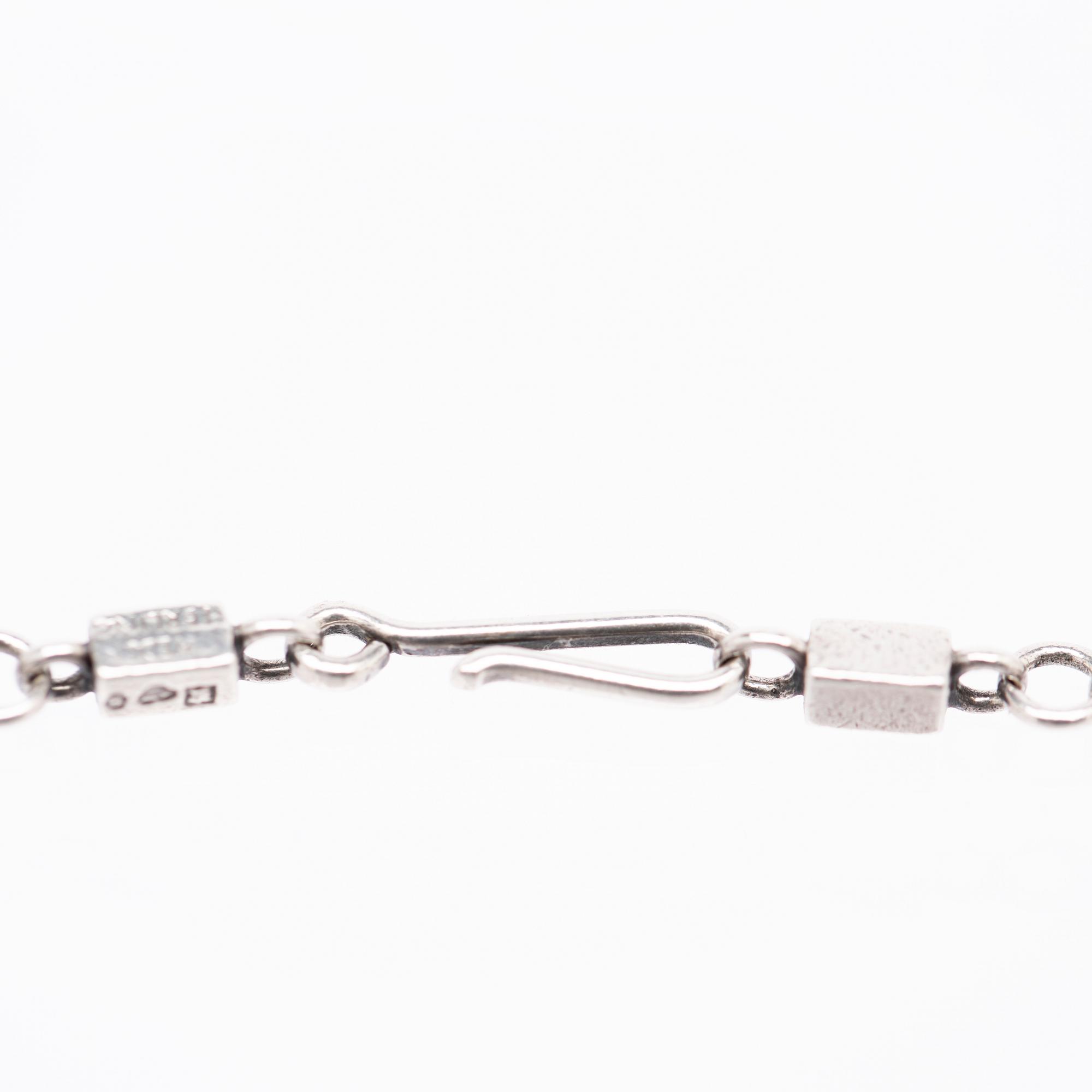 Wiwen Nilsson, necklace, sterling silver, Lund, 1948.
