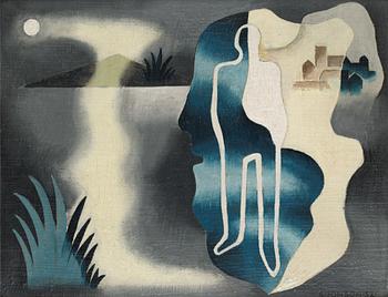 157. Sven Jonson, "Figur i landskap IV".