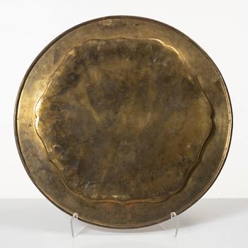 Fat, silver and enamelled copper, Kashmir, north India, circa 1900.