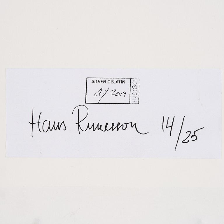 Hans Runesson, "Kvinnan med handväskan”, 1985.