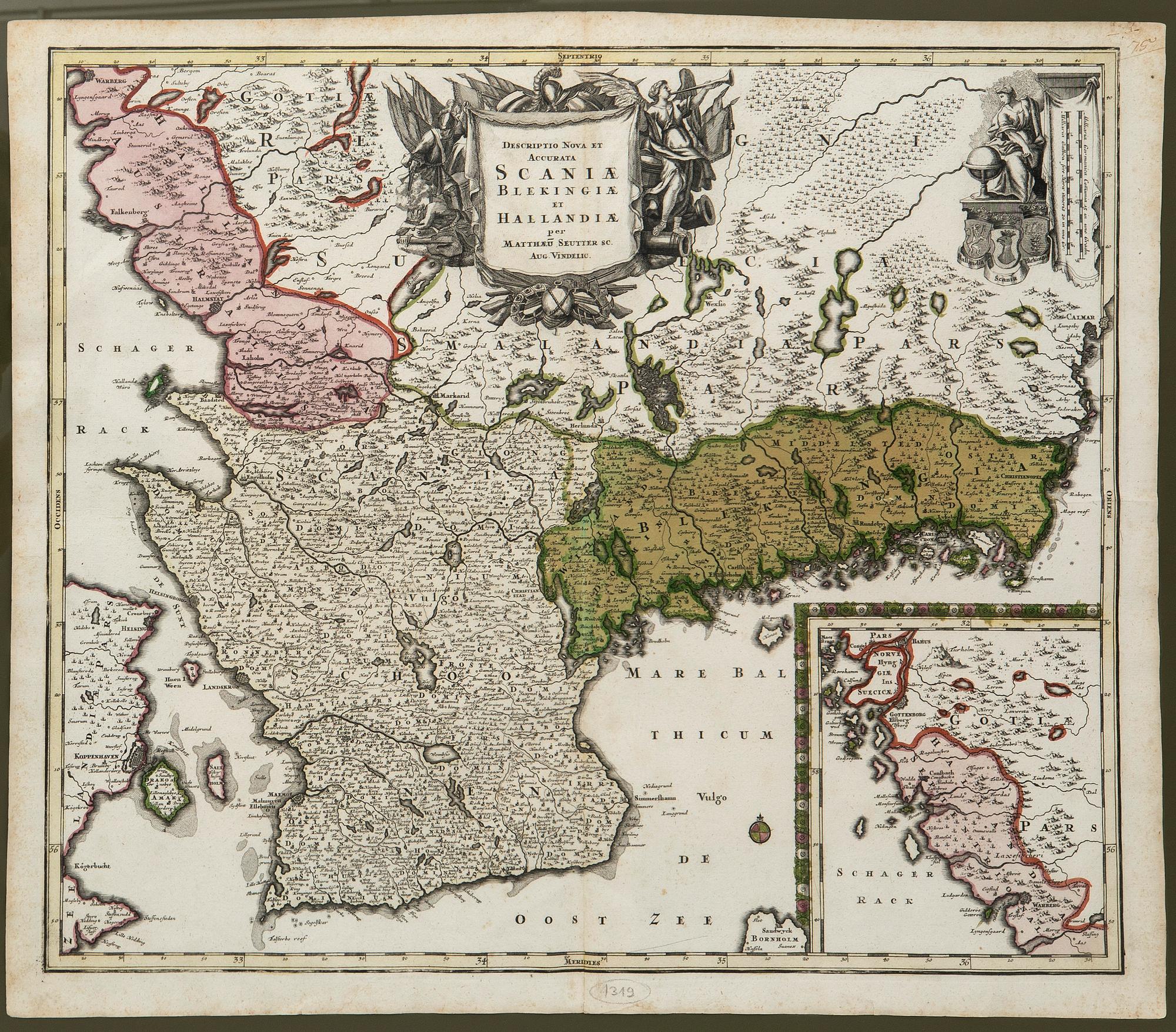 Map, 18th century.