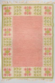 RÖLAKAN, Berit Woelfer, 230x170 cm, signerad, 1900-talets andra hälft.