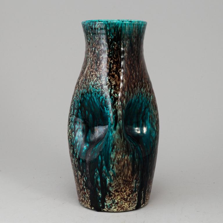 A stoneware vase from Les Potiers d’Accolay, France, 1950's.