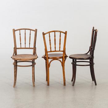 A SET OF 6 BENTWOOD CHAIR CA 1900.