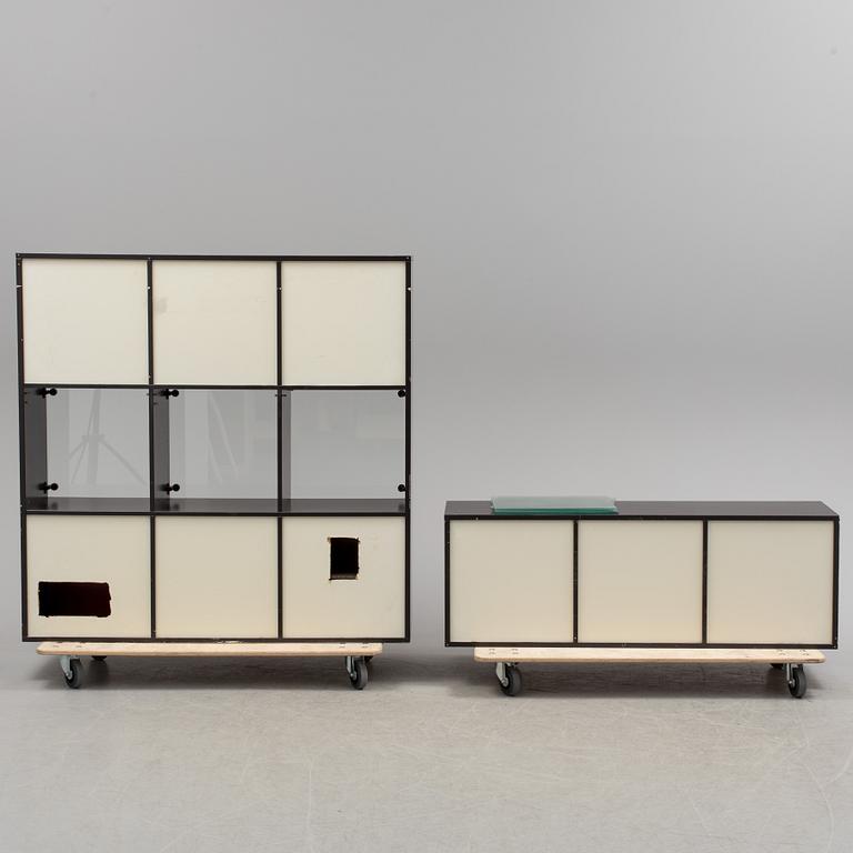 A 1980s 'Matador' shelf by Tord Björklund, IKEA.