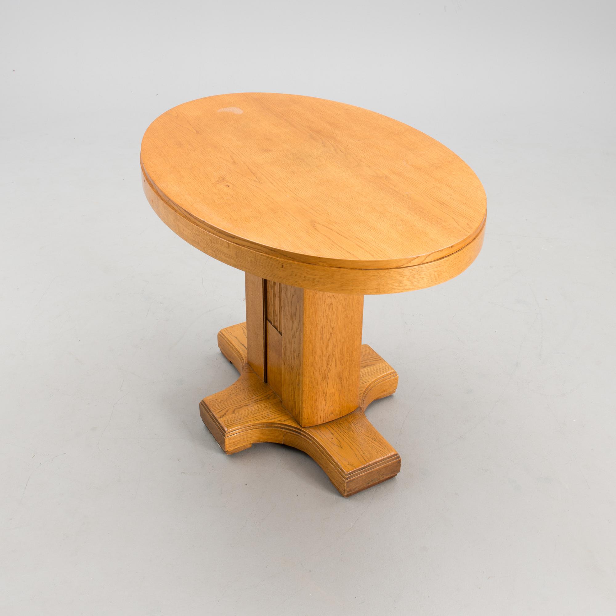 ELIEL SAARINEN, MÖBELGRUPP, 4 DELAR.