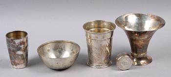 PARTI SILVER, 5 delar.  Bl a GAB, Stockholm 1928.