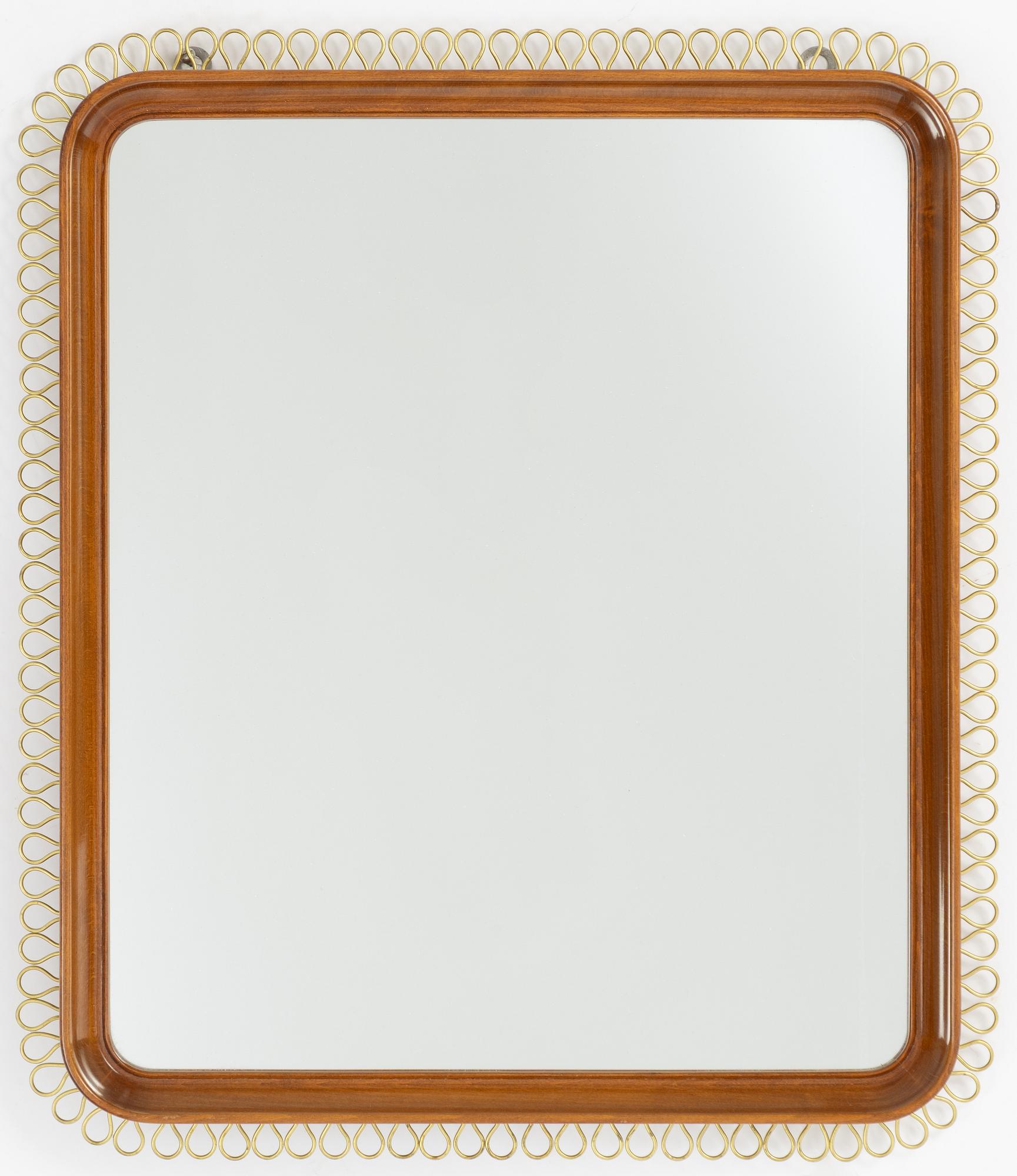 Mirror, Swedish Modern, 1940s.