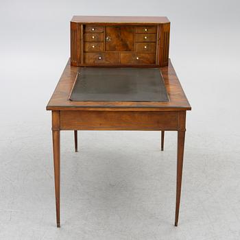 Desk with a superstructure, late Gustavian, circa 1800.