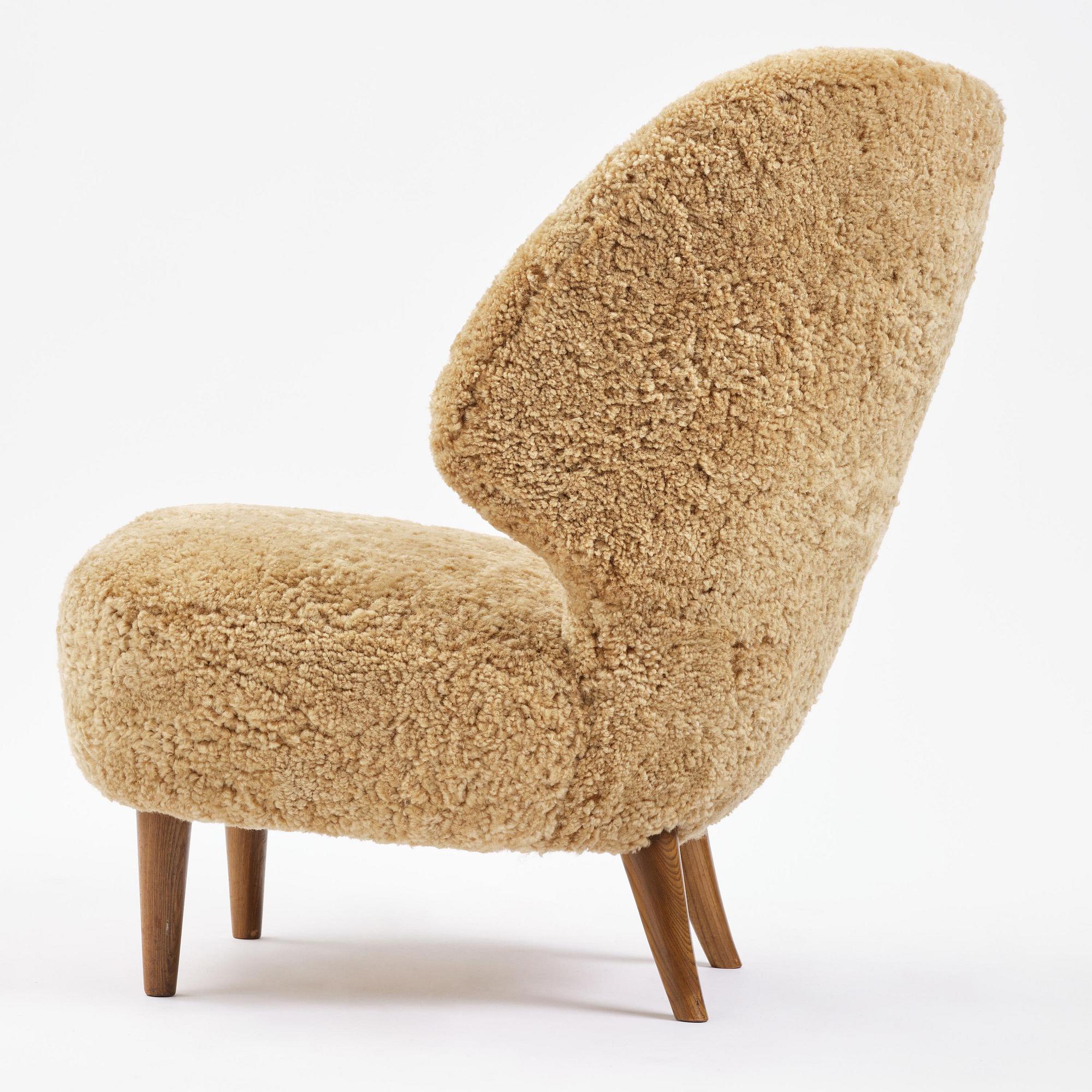 Sven Staaf, an armchair model "1765", AB Almgren & Staaf, Helsingborg, 1940s.