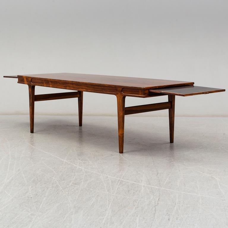 JOHANNES ANDERSEN, a rosewood coffee table from Trensum, 1960's.