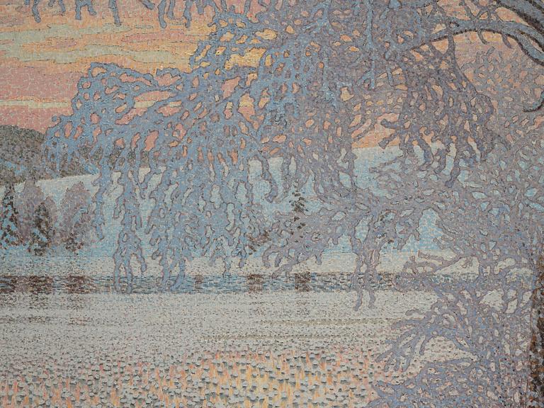 Gustaf Fjaestad, Rimfrost.