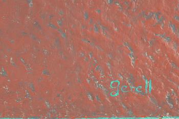Greta Gerell, oil on canvas, signed.
