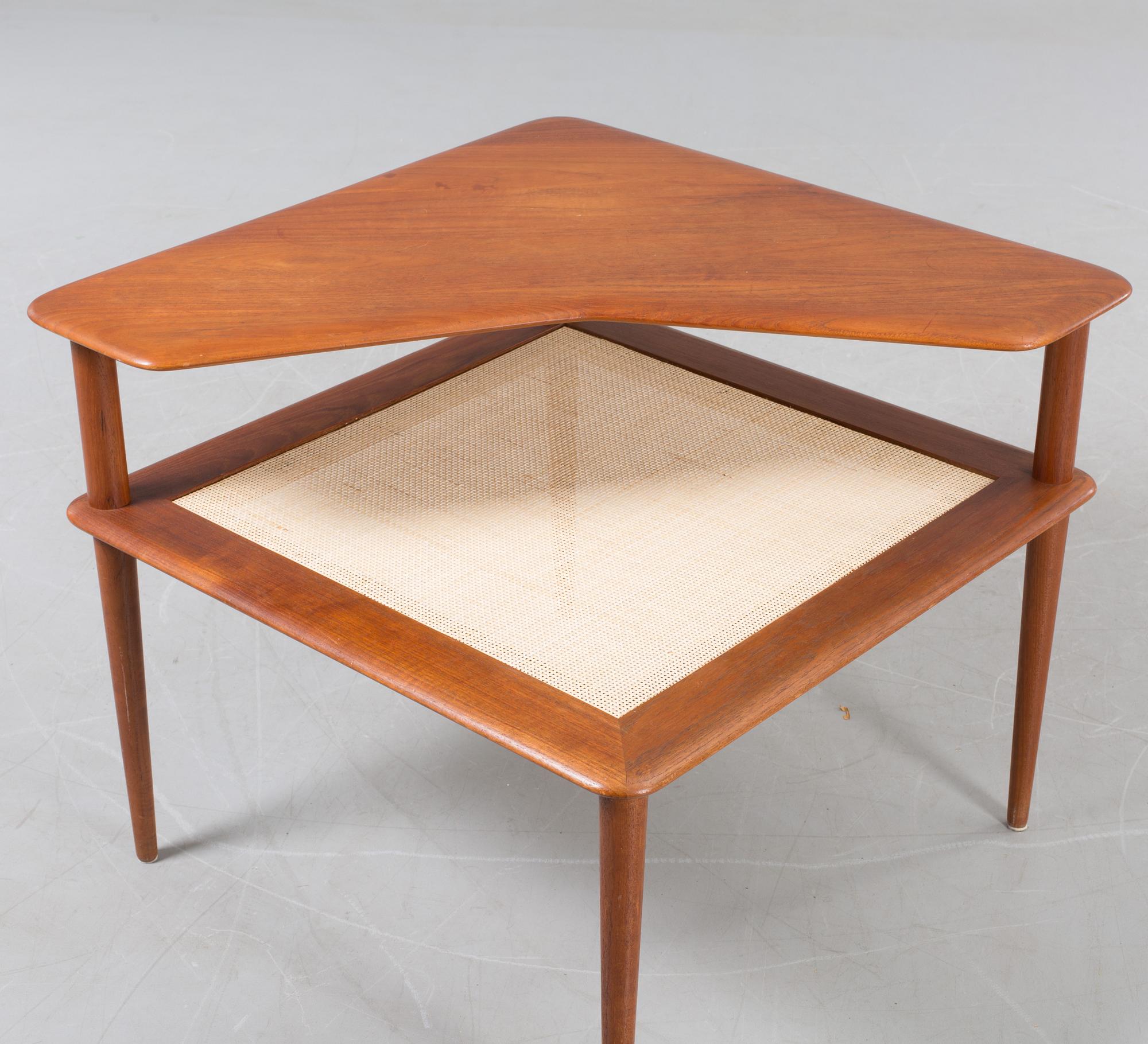 SOFFGRUPP, 3 delar, "Minerva", Peter Hvidt och Orla Mölgaard- Nielsen, France & Son, Danmark, 1950-tal.