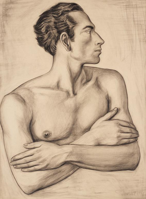 Nils von Dardel, Study of a Man.