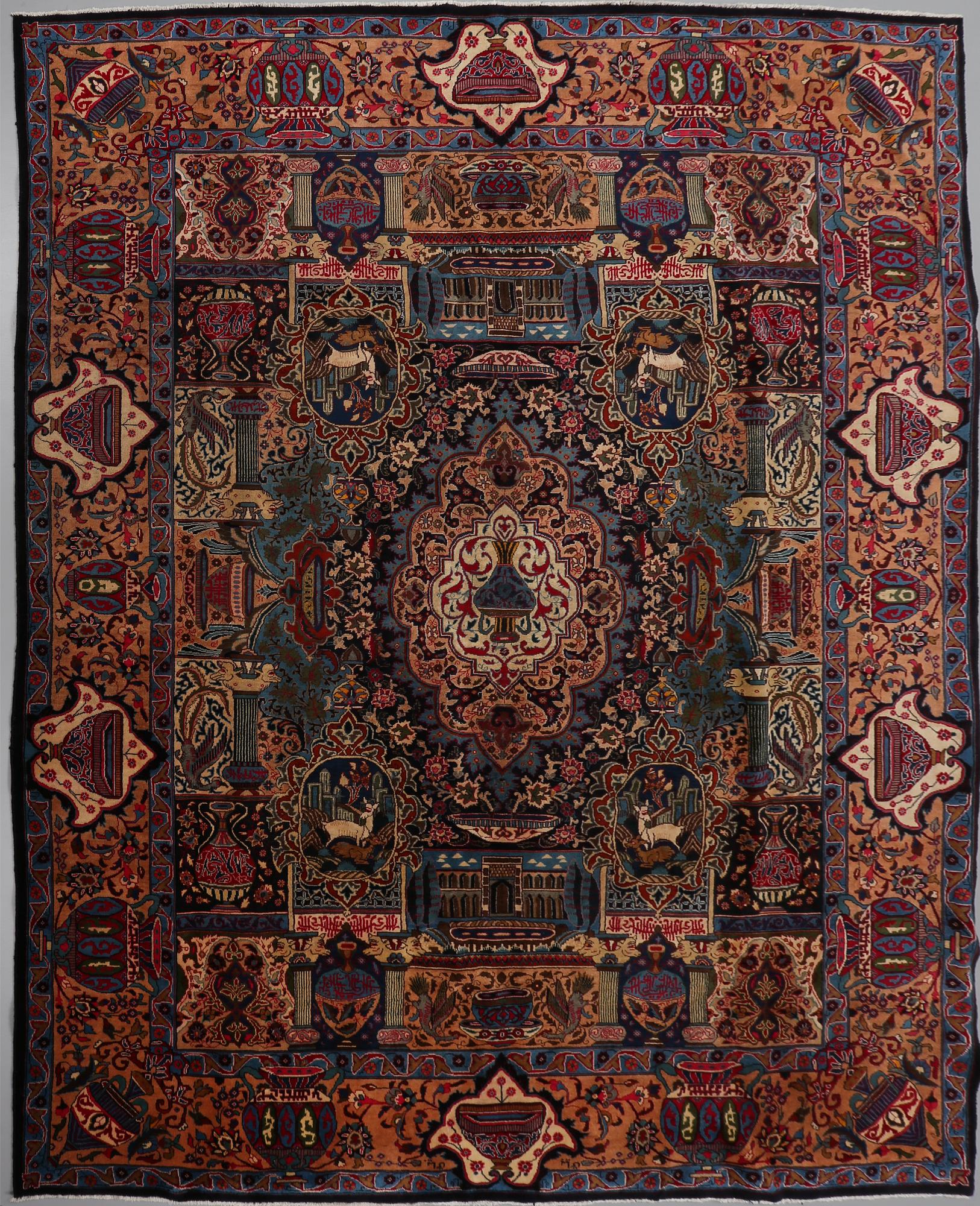 MATTA, Kashmar, modern tillverkning, signerad, 390 x 290 cm.
