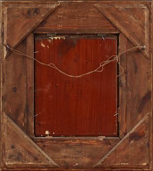 JULIUS KRONBERG, olja på pannå, sign o dat 1917.