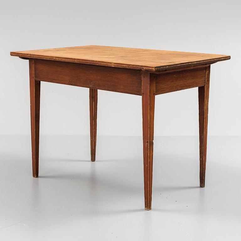 BORD, allmoge. Hälsingland, 1800-talets första hälft.