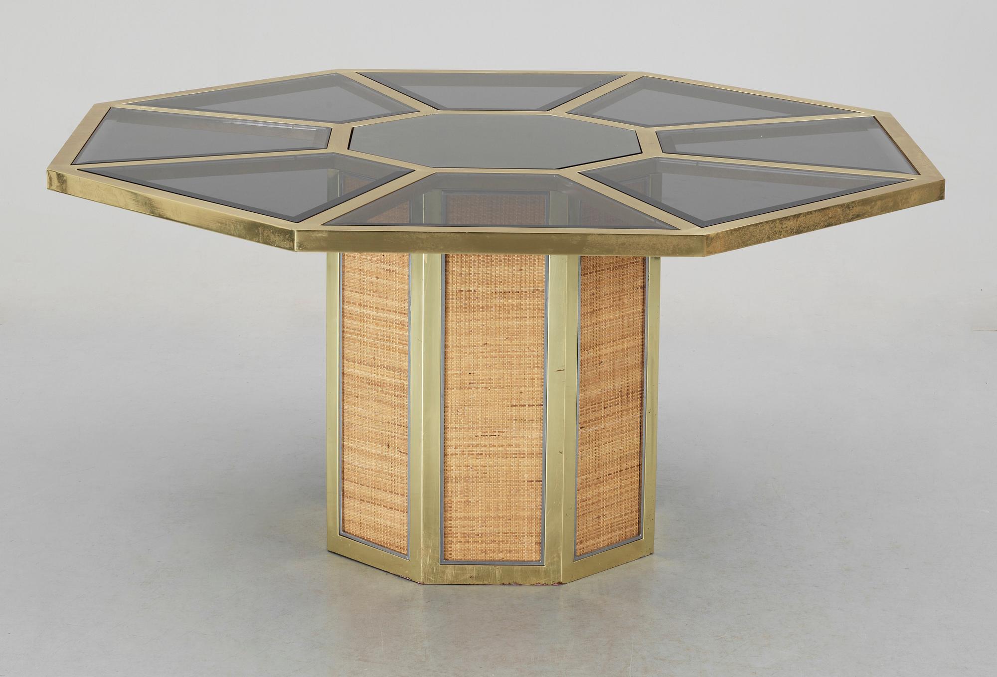 MATBORD samt STOLAR, 4 st, Italien 1970-tal.