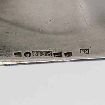 Ljusstakar, silver, finska kontrollstämplar 1937.