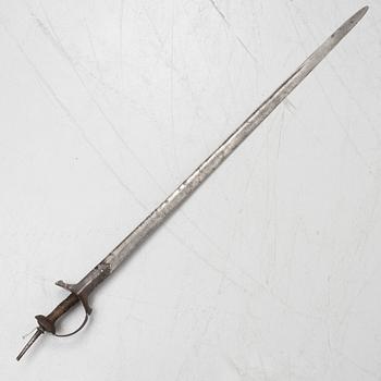 An Indian Khanda style sword, 19th / 20th Century.