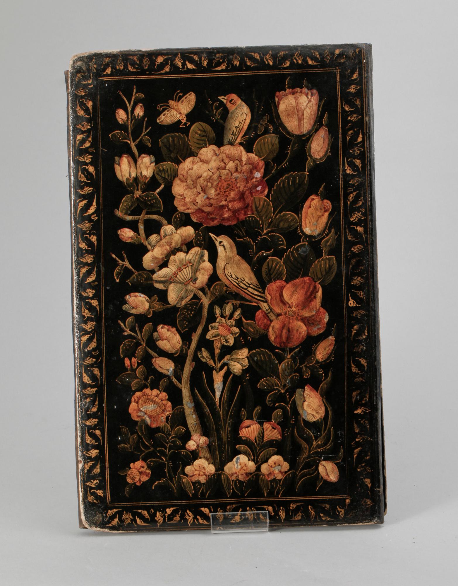 BOKOMSLAG. Troligen Kagar, Iran, 1800-talets mitt.