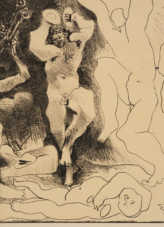 Pablo Picasso, efter, "La danse des faunes".